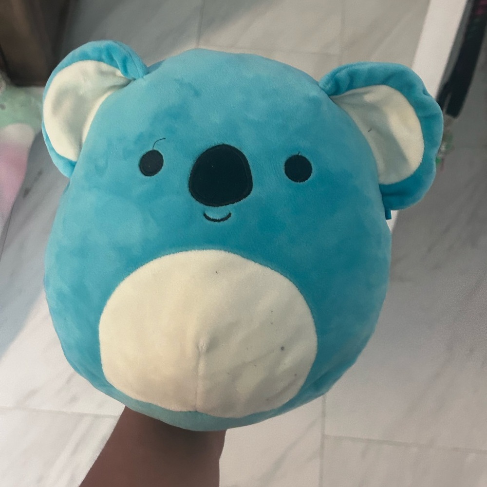Squishmallows Blue and Cream Stuffed Koala